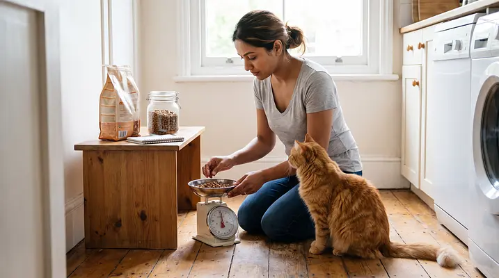 我的猫应该吃多少：按体重计算喂食量