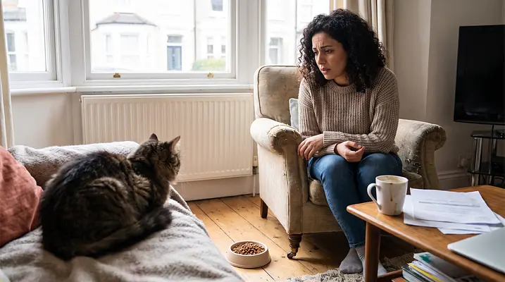 Gatto che non mangia: cause e quando preoccuparsi